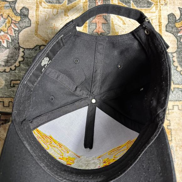 Darc Sport Wolves Hat Black Wolf Flame Embroidered baseball Cap Hat 90s Punk - Picture 7 of 8